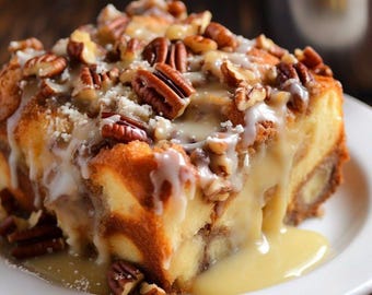 Pumpkin Oatmeal Dump Cake Recipe - Digital PDF Download