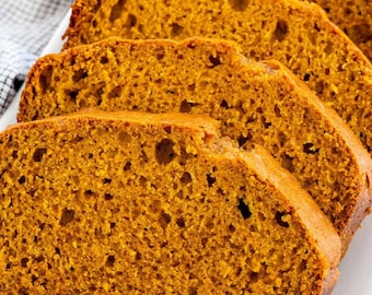 Pumpkin Bread Recipe - Digital PDF Download