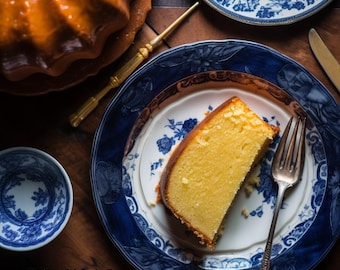 Granny's Butter Cake  Recipe: Vintage Desserts (Digital PDF Download)