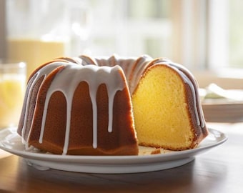 7UP Lemon Cake Recipe - Digital PDF Download