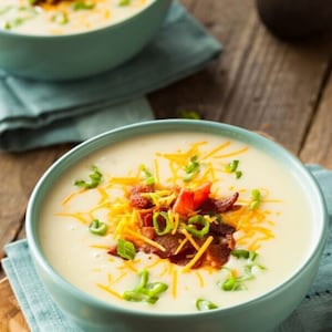 Receta de sopa de papa rellena - Descarga digital en PDF