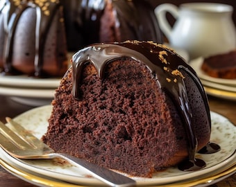 Granny's Devil's Food Cake Recipe - PDF Download