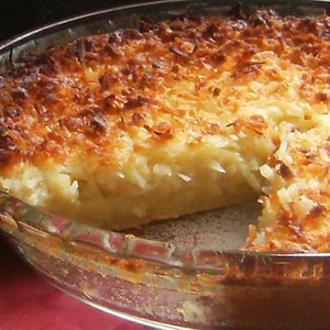 Mama Liz&#39;s Crusty Coconut Pie Recipe - Digital PDF Download