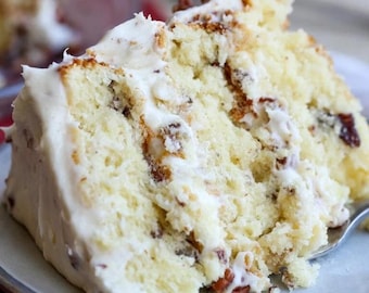 Evelyn's Italian Cream Cake Recipe - Digital PDF Download