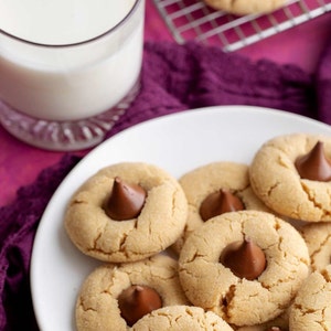 Peanut Butter Blossoms Recipe - Digital PDF Download