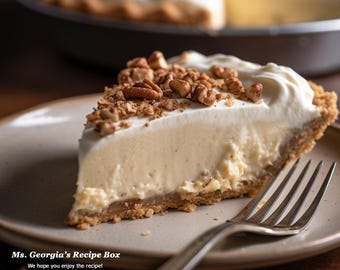 Ruby's Easy No Bake Million Dollar Pie Recipe - Digital PDF Download