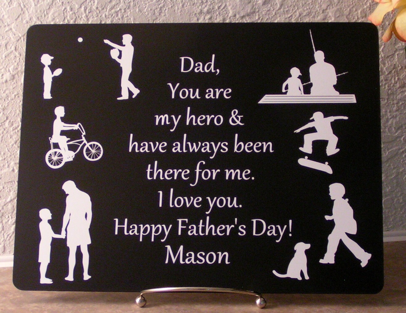 Unique Fathers Day Gift from Son Personalized Dad Birthday Etsy