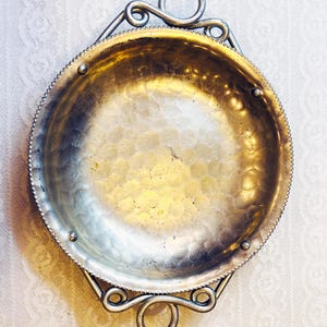 Vintage Hammered Aluminum B. W. Buenilum Tray