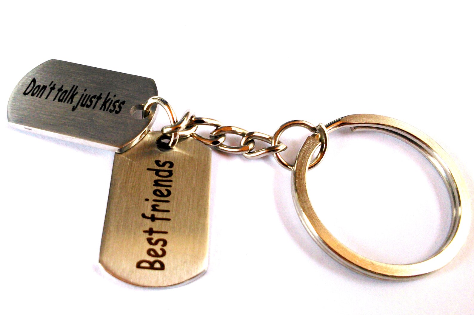 Accessories Key Ring Tag Keychain Stainless Steel Laser Etsy