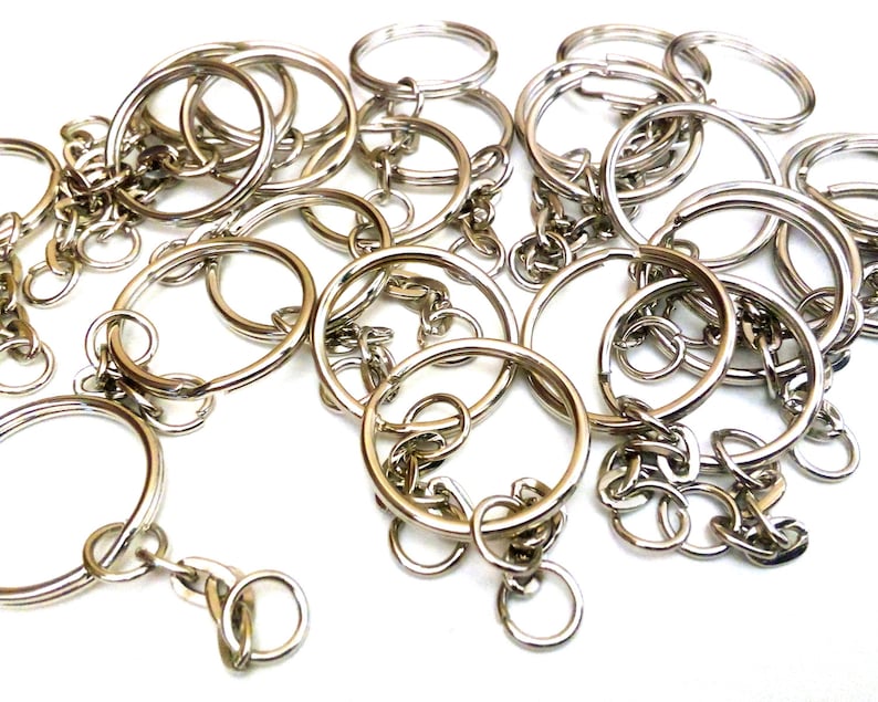 25 Pieces Keychains Accessories for ''make Your Etsy