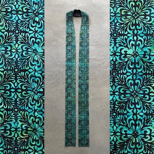Modern Blue/Green Clergy Stole for Ordinary Time/Advent BG - 1
