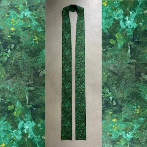 Modern Green Clergy Stole for Ordinary Time - G17