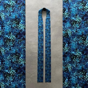 Modern Blue Clergy Stole for Advent - B32