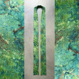 Modern Green Clergy Stole for Ordinary Time - G10