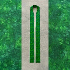 Modern Green Clergy Stole for Ordinary Time - G24