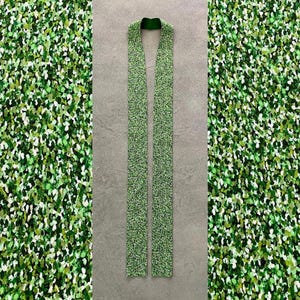 Modern Green Clergy Stole for Ordinary Time - G11
