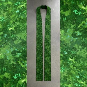 Modern Green Clergy Stole for Ordinary Time - G15