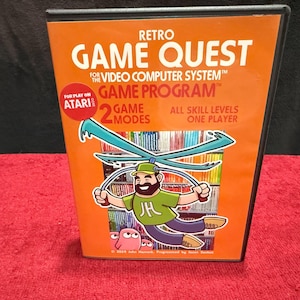 Atari 2600 Compatible Game Retro Game Quest New Adventure Style Gameplay