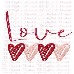 Valentine Sublimation, Love PNG File, Glitter Love, Sublimation Design, Sublimation Graphic, Valentine Clipart, Instant Download