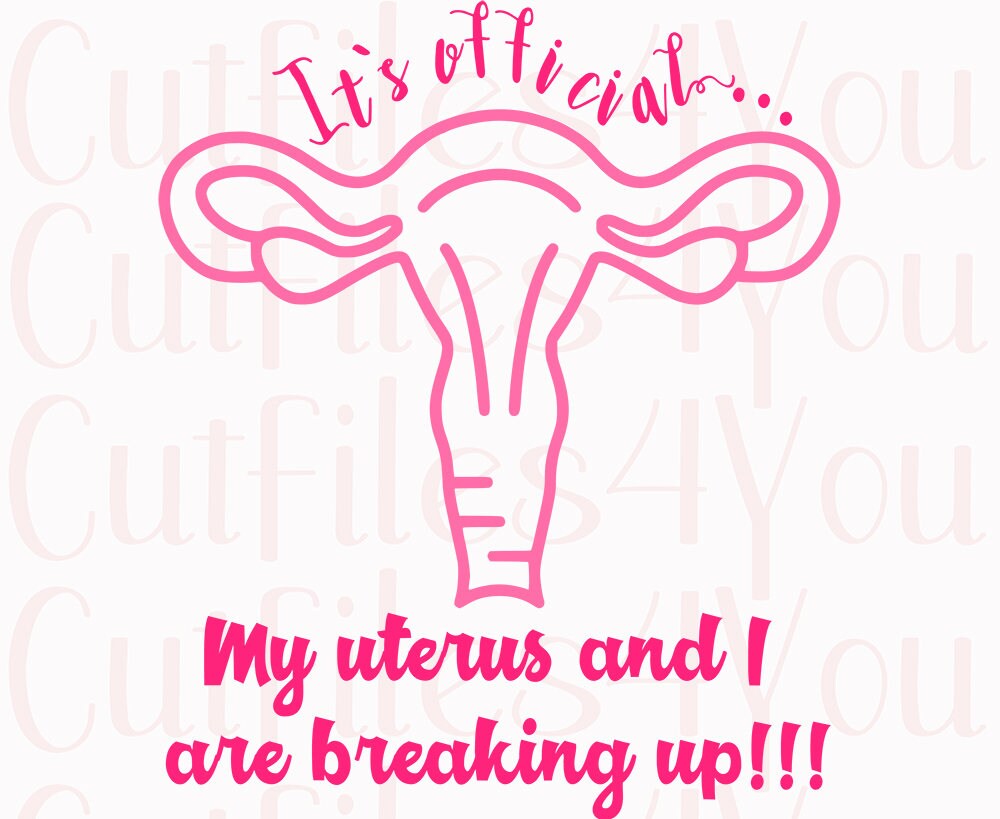 Hysterectomy svg Goodbye Uterus surgery gift hysterectomy