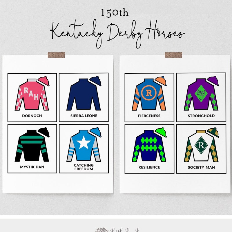 Kentucky derby party hostess gifts - Etsy.de