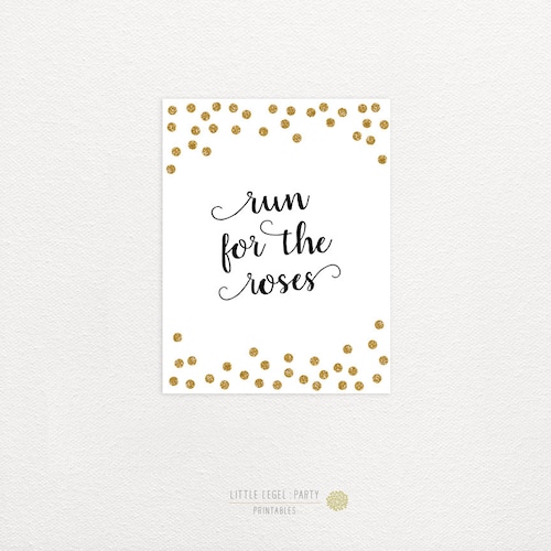 Run for the Roses Banner. Kentucky Derby Banner. Derby Party - Etsy