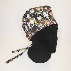 Anime Scrub Cap - Chibi Anime Scrub Cap