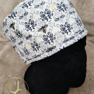 Bee Scrub Cap - Surgical Scrub Cap - Nurse Scrub Cap - Medical Cap