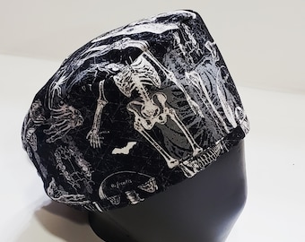 Gorro quirúrgico de anatomía - Gorro quirúrgico de calavera
