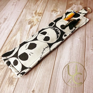 Schädel Stifthalter / Schädel Lesezeichen / Stifthalter Schlüsselband / Lesezeichen Stifthalter / Stifthalter Schlüsselband / Brillenband