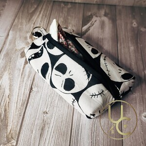 Bolsa de pañuelos con forma de calavera - Bolsa de pañuelos para viajes - Bolsa de pañuelos con llavero - Estuche de pañuelos portátil
