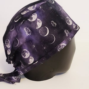 Bonnet de gommage Galaxy - Bonnet de gommage chirurgical - Bonnet d&#39;infirmière - Bonnet de gommage - Bonnet de gommage céleste