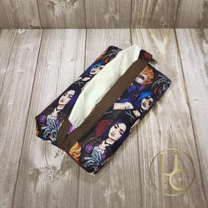 Bolsa de pañuelos para videojuegos - Bolsa de pañuelos para viajes - Bolsa de pañuelos con llavero - Estuche de pañuelos portátil