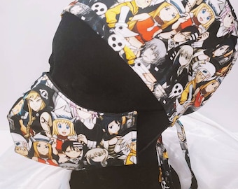 Bonnet de gommage Anime - Bonnet de gommage chirurgical