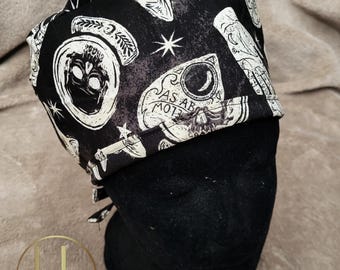Halloween Scrub Cap - Mystical Scrub Cap - Surgical Scrub Cap - Nurse Scrub Cap - Medical Cap