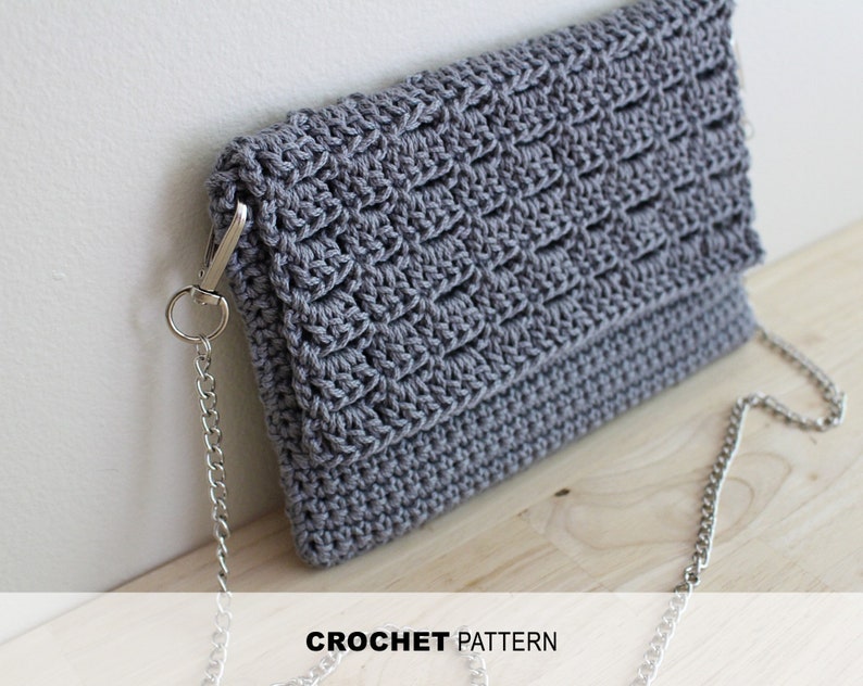 Easy Crochet Crossbody Bag Pattern Crochet Purse Pattern Etsy
