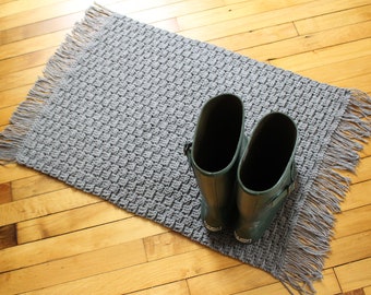 Easy Crochet Textured Rug Pattern - The Jack Rug (PDF Pattern)