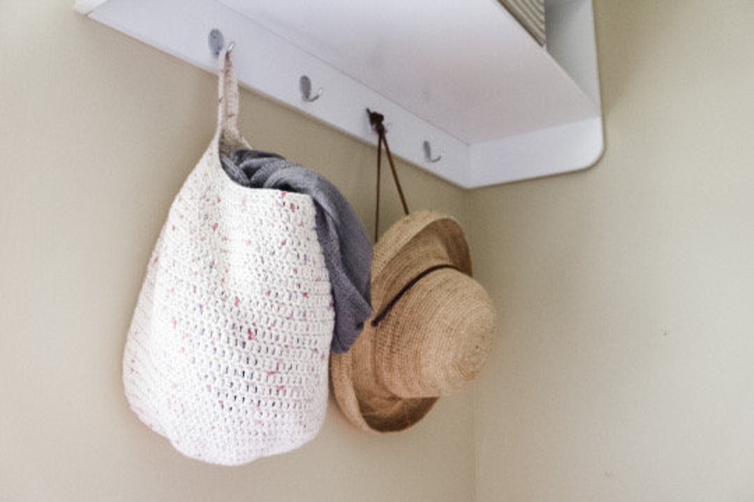 Large Hanging Basket Crochet Pattern Crochet Storage Basket Pattern Crochet Home Decor Pattern