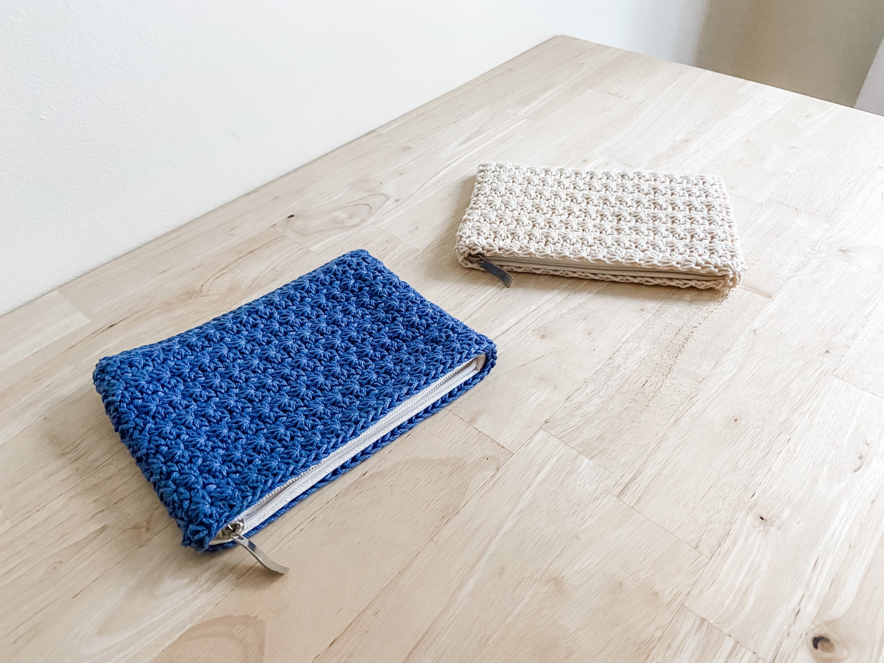 26 Crochet Makeup Bag Patterns with Clutches, Pouches, and Holders 23 Star Pouch Crochet Pattern: Small Clutch