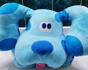 Vintage 1997 Giant Blues Clues Poseable Plush
