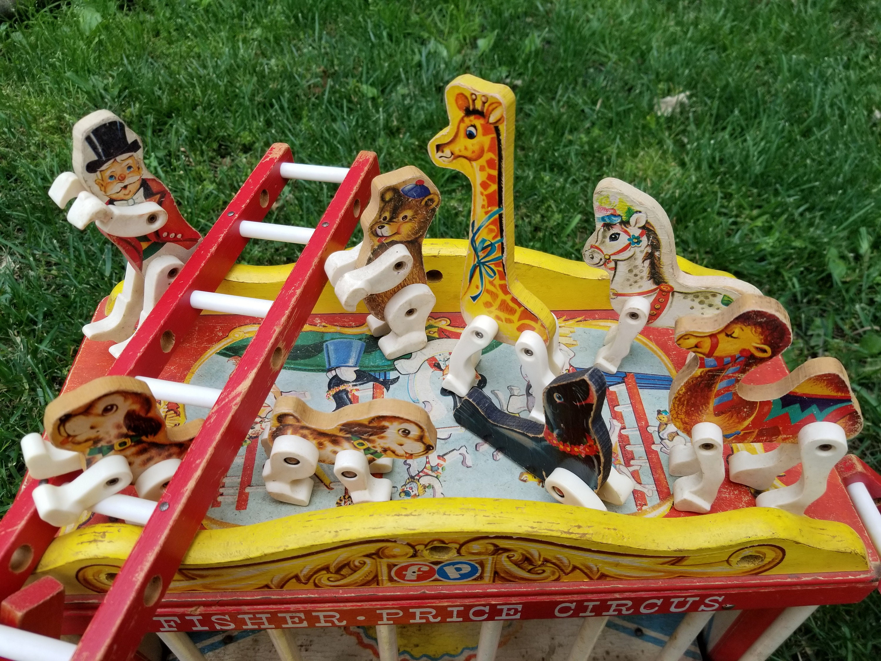 fisher price circus train 1962