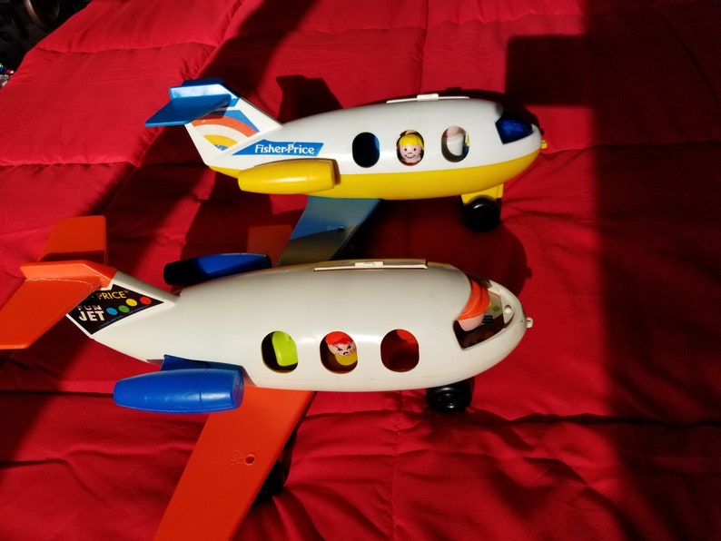 fisher price airplane vintage