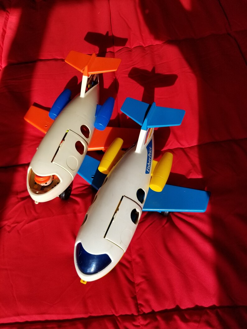 fisher price airplane vintage