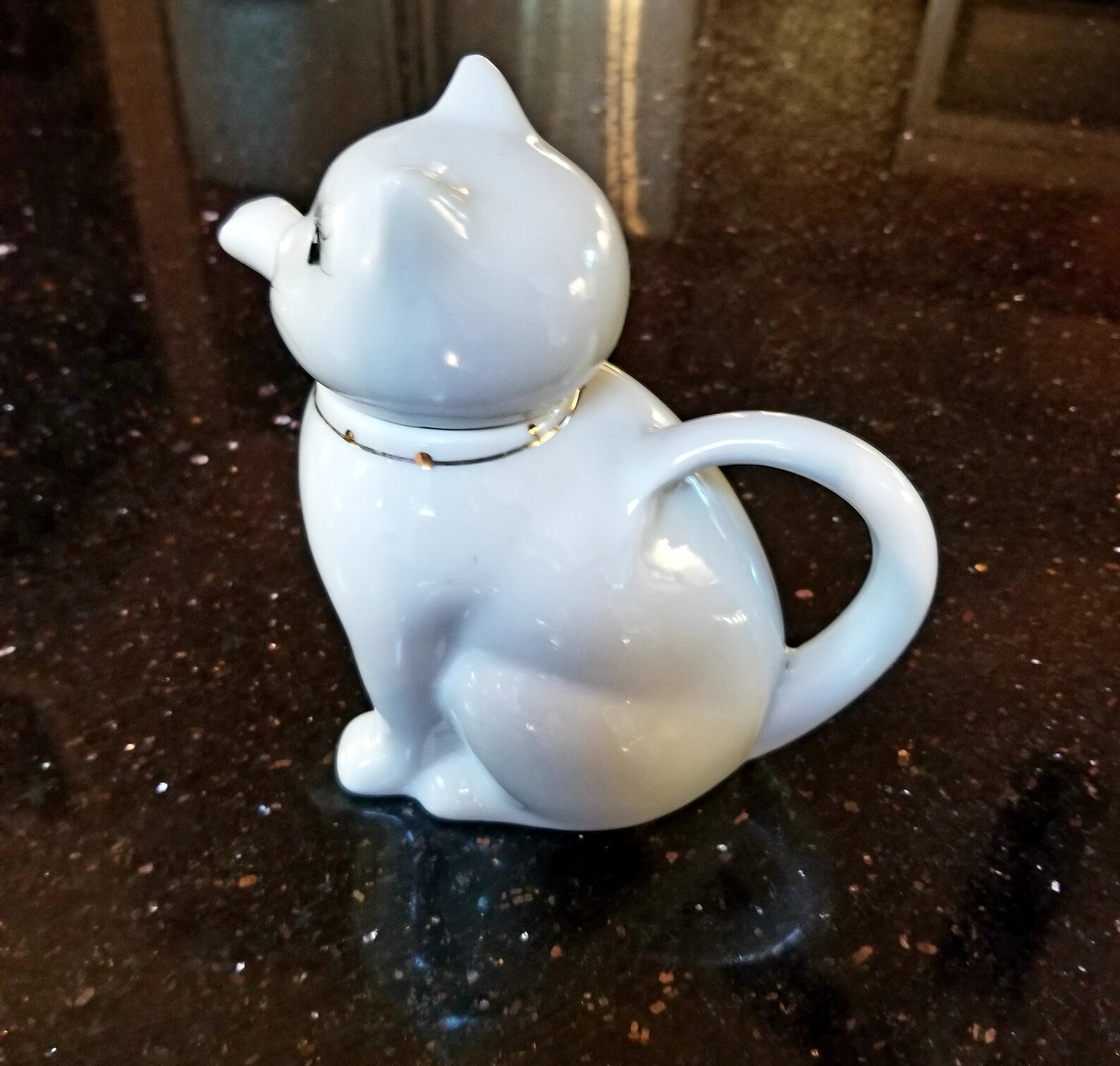Vintage 1950s Ceramic Cat Teapot Etsy