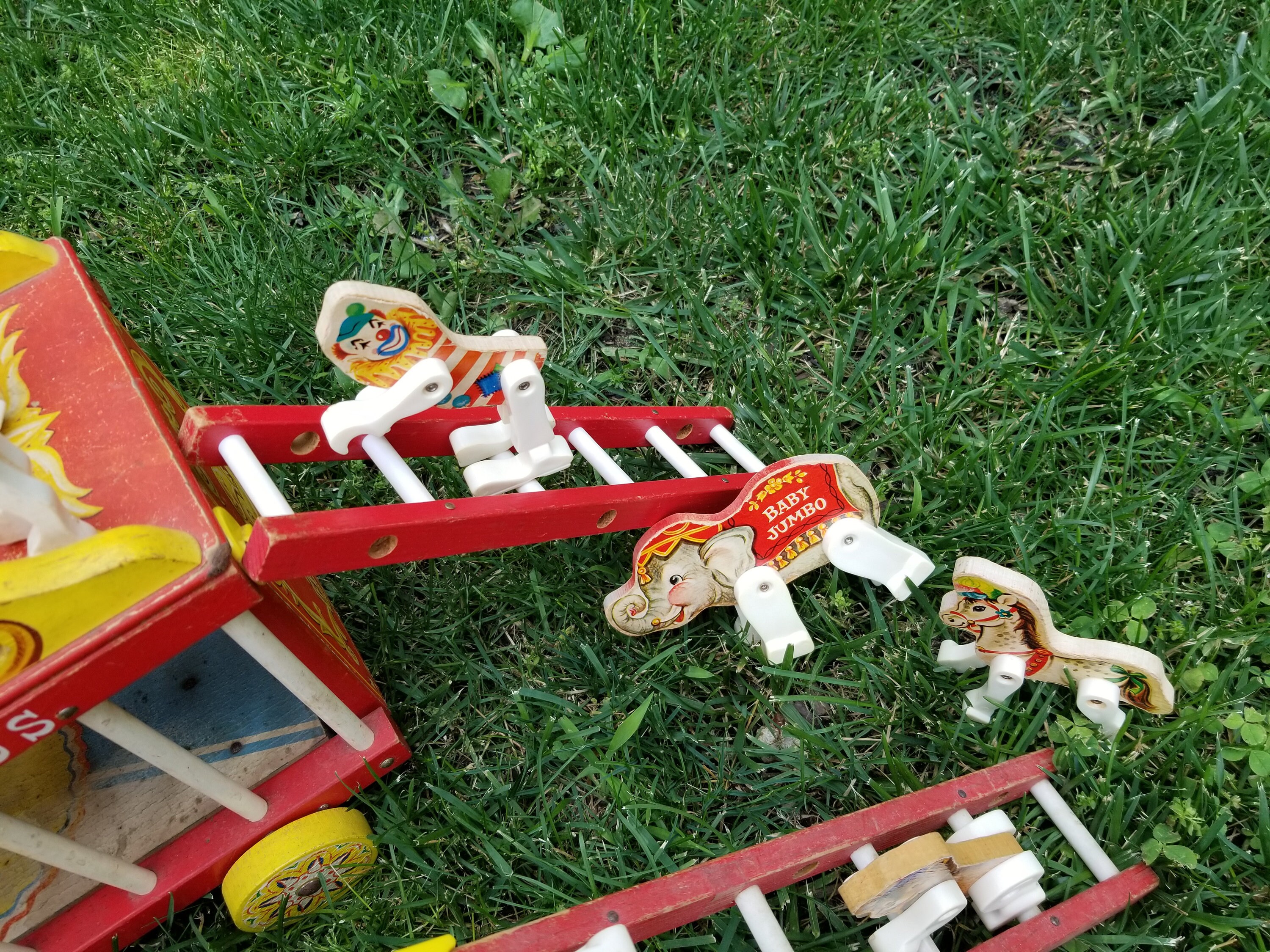 fisher price circus train 1962