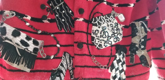 Vintage 1960s Embroidery Sweater