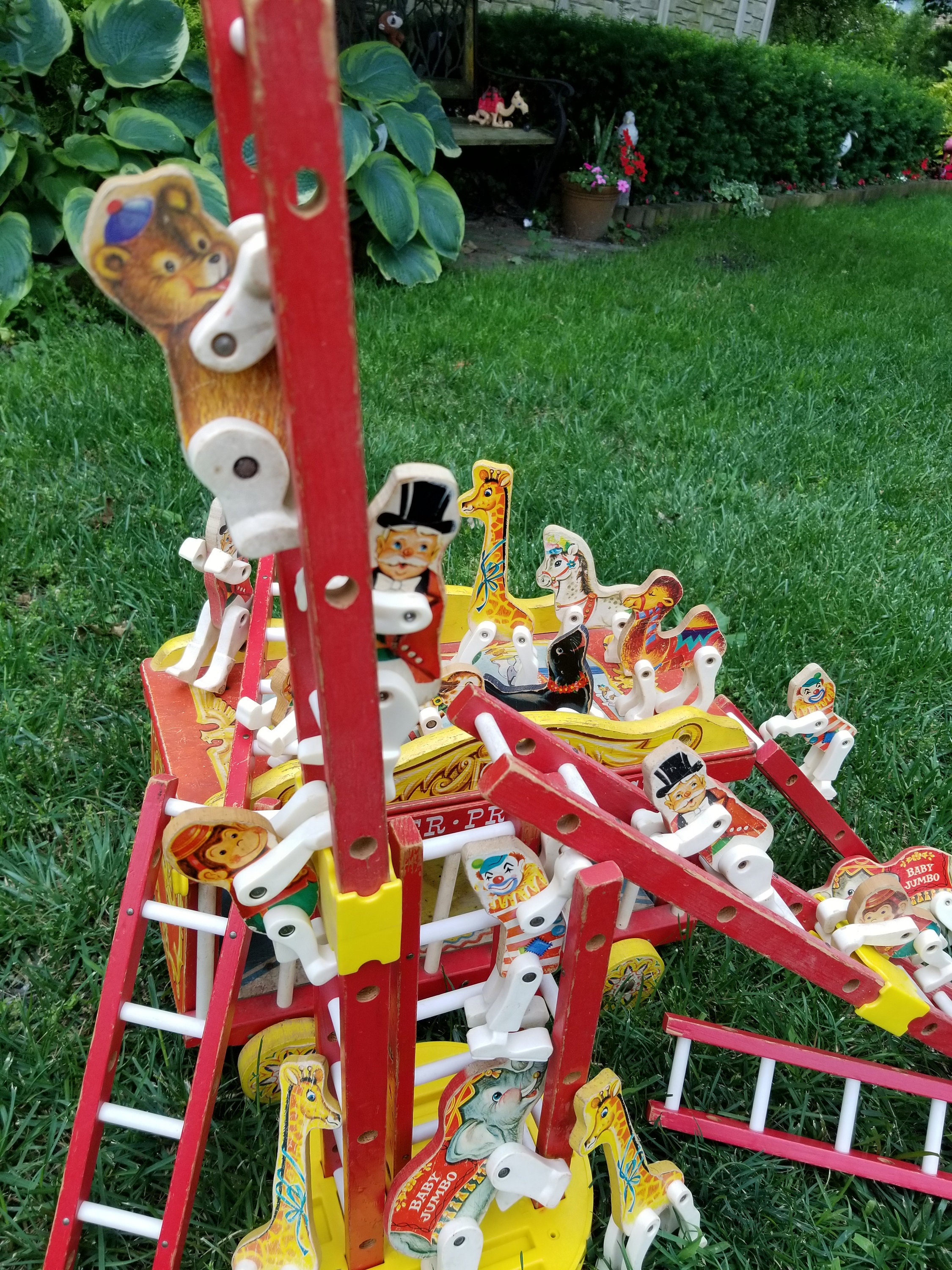 fisher price circus train 1962