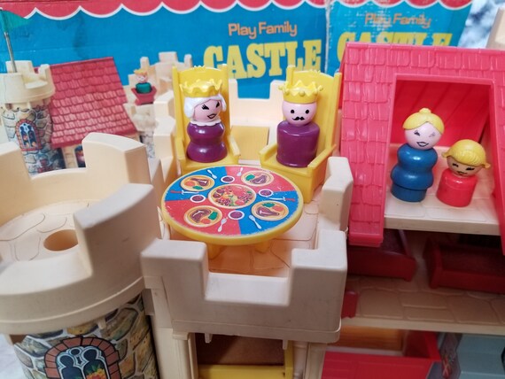 fisher price play family castle