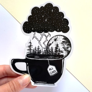 Storm In a Teacup Vinyl Stickers