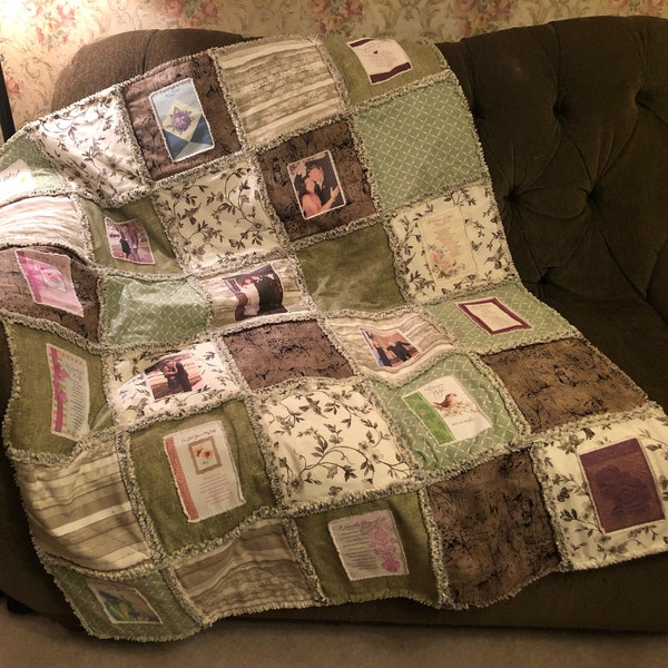 Memory Blanket Etsy